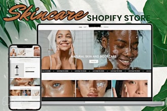 skincare shopify store skincare website beauty cosmetic skincare shopify store