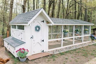 do home decor 2d, 3d, cad, sketchup woodworking plan, chicken coops plan