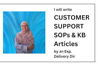 write clear customer support sops and kb articles