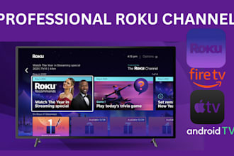develop professional roku tv channel