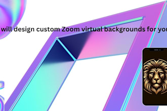 create custom zoom backgrounds