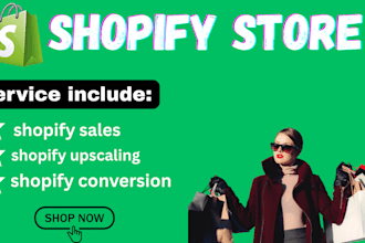 shopify store sales optimize your shoes and conversion rate upscaling