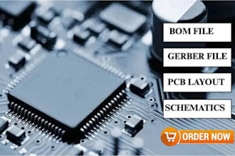 pcb layout circuit schematic pcb design in eagle easyeda