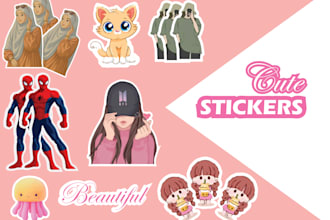 design custom cool stickers just in 1 hour