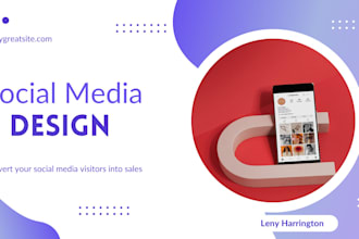 create insta post template and branding design