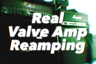 reamp your di guitars with real valve guitar amps, pro tones