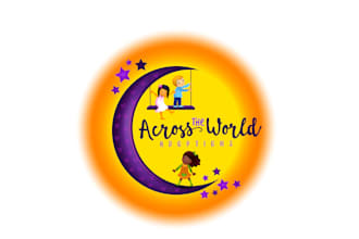 do unique daycare, childcare, education, babyshop, school and kids logo