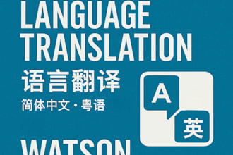 provide english and chinese and cantonese content localization and translation