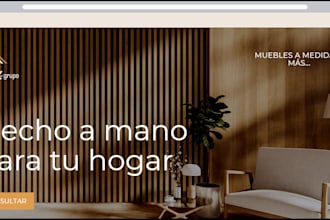 design a modern and minimalist canva website for your brand