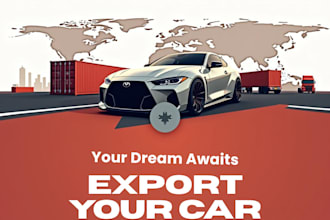 export your dream japanese car any model to USA uae UK