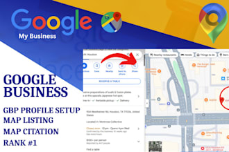 optimize gmb profile local SEO boost ranking and google business listing for map