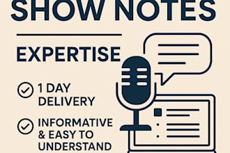 write SEO friendly podcast show notes that boost engagement