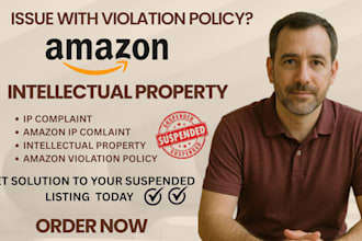 reinstate amazon suspended listing remove intellectual property violation