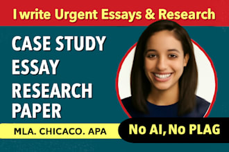 do essay writing, case study, research, summary, mla paper, report