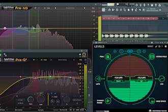 mix and master your track for a clean and professional sound