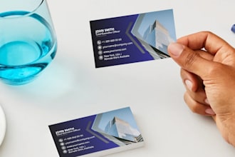 professional business card template