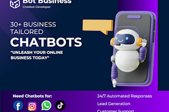 create customer support chatbots on different platforms