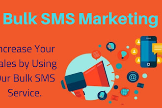 blast out successful 100k bulk email, text message, bulk sms to your audience
