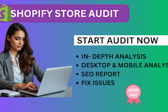 audit shopify cro conversion rate fix shopify issues shopify store review