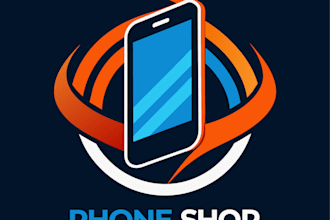 create a amazing, minimalist cell phone logo design for your brand