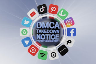 takedown harassing defaming content of reddit,facebook, instagram,tiktok,shopify