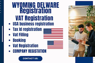registration ein number wyoming delaware llc tax id US bank account boi filling
