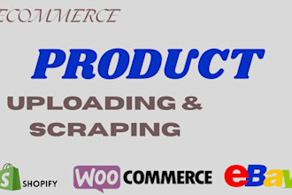 add product upload or import CSV XML to shopify woocommerce or ecommerce store