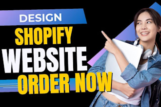 develop, design and kickstart your ecommerce shopify website