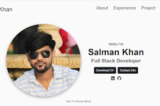 build a responsive angular portfolio website