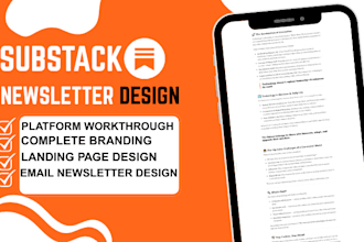 coach you through substack, do your substack newsletter, make substack branding