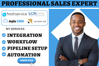 setup freshservices zendesk sell workflow liondesk agile integration freshdesk