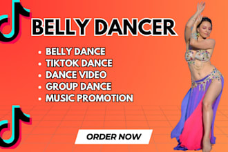 perform a stunning belly dance video for your music in 24 hrs