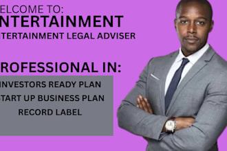 handle your entertainment law needs and draft artist representation contracts