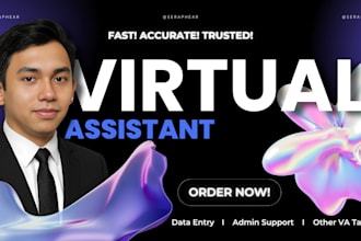be your professional virtual assistant for digital tasks