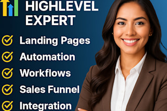 gohighlevel sales funnel gohighlevel landing page gohighlevel automation ghl fix