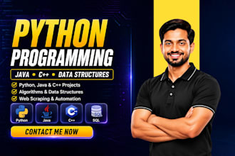 code in java, python, c language, html and php assignment