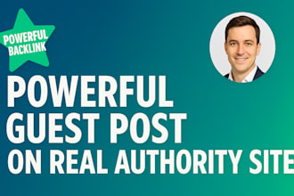 create high quality guest post on high quality domain