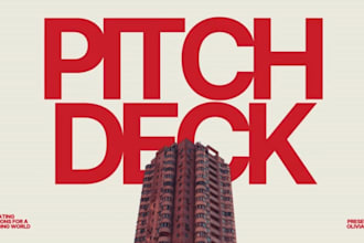 design investor ready pitch deck vc approved slides  animation