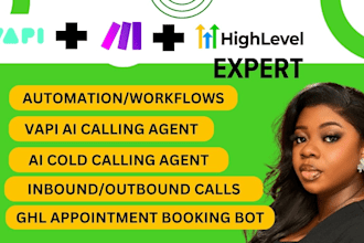 expert gohighlevel chatbot automation website vapi ai ghl pipeline chat widget