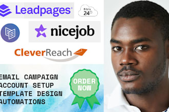 setup nicejob cleverreach leadpage bitrix24 carrd campaigner email campaign