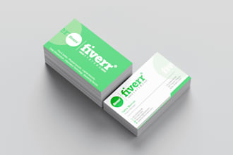 do minimalist, modern, unique business card design for your business
