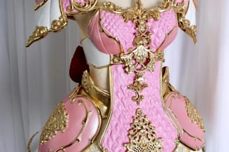 cosplay creation 3d wearable cosplay props eva foam 3d mask 3d helmet 3d printed