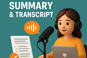 transcribe and summarize your podcast into engaging content