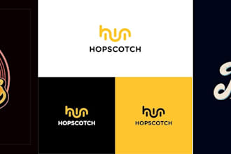 design creative rock music band dj artist logo for you