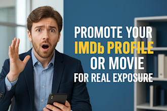 promote your imdb profile, organic promotion, movie review