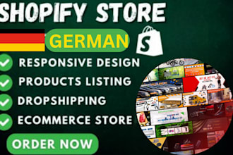 german shopify store redesign german shopify dropshipping store shopify store