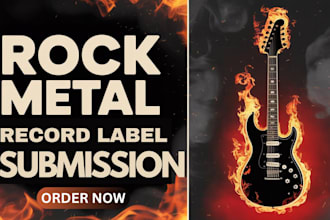 pitch your spotify rock metal music promotion to 900 active playlist curators