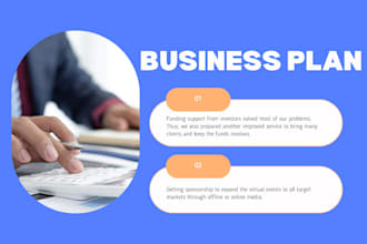 write investor ready business plan for startups, grants, business plan writer