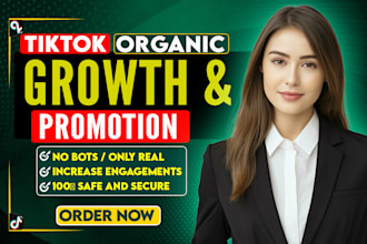 grow and promote your tiktok account organically