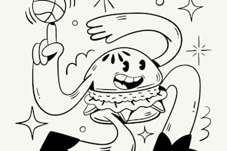 create hand drawn instruction manuals and visual guides